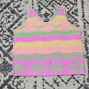 Vintage 1990s Skylite bright color tank
